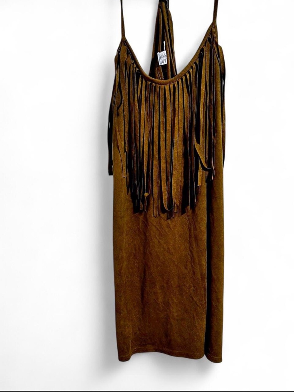 Fringe Detail Brown shirt #boho #western